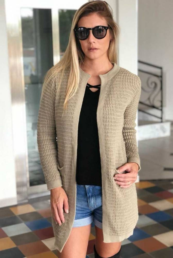 Kimono de discount trico feminino