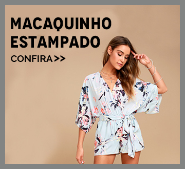 Macacão Estampado